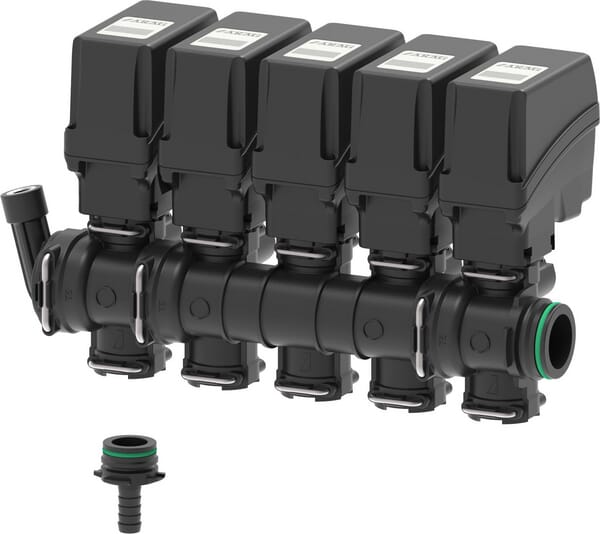 Bausatz Elektroventile 5 Abschnitte, T5 863T0050