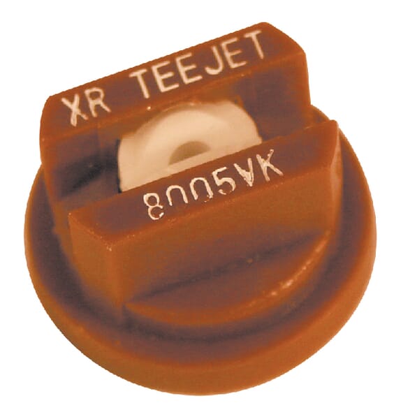 Flachstrahldüse XR 80° braun Keramik XR8005VK