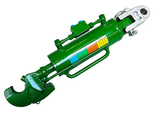 654-3-113 IHOF Hydraulischer Oberlenker mit Fanghaken und Gelenkkopf