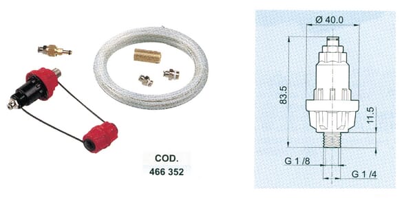 Flüssigkeitstrenneinheit 466352