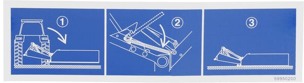 Aufkleber Wird gesperrt (59950200) von Kuhn
