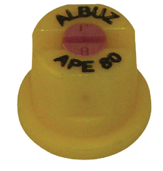 APE80YELLOW Flachstrahldüse APE 80° gelb Keramik Flachstrahldüse APE 80° gelb Keramik APE80YELLOW