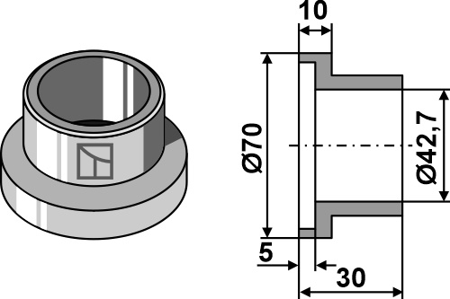 IHOF Adapter Buchse