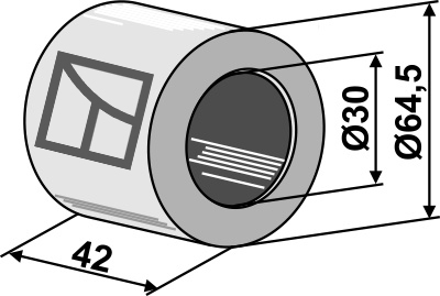 IHOF Hartholzlager - Ø30mm