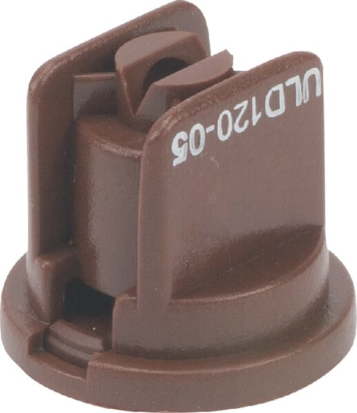 Flachstrahldüse DriftBeta 120° braun Kunststoff ULD12005