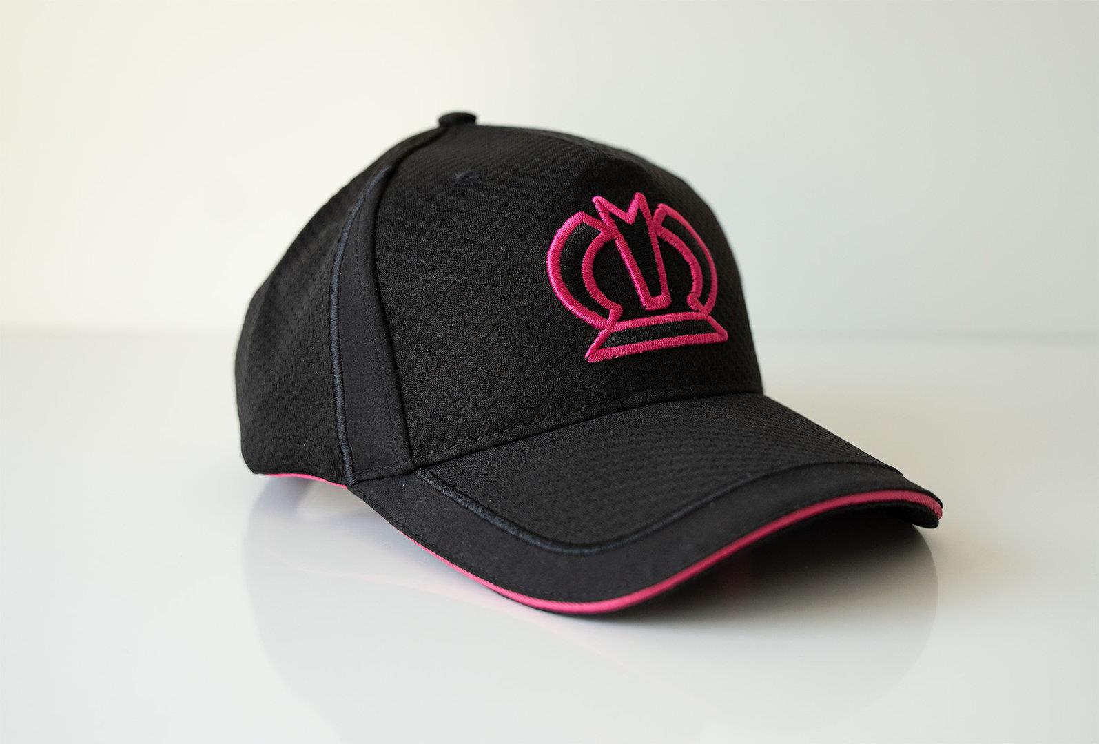 KRONE CAP SCHWARZ/PINK KRONE CAP SCHWARZ/PINK