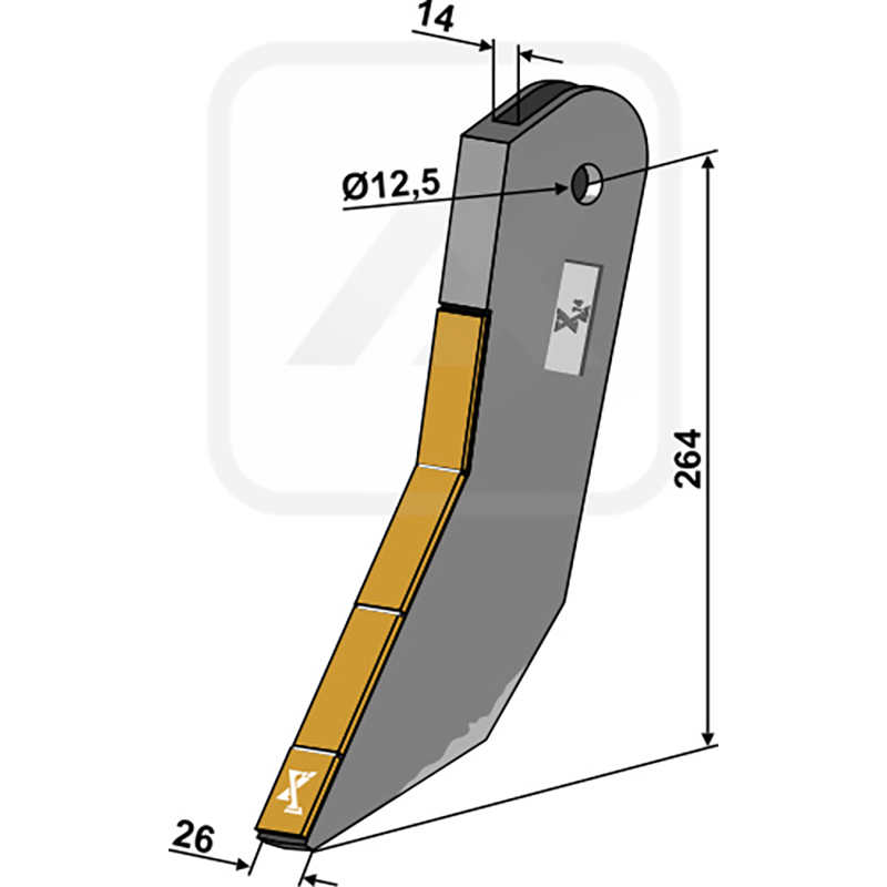 Landwirtschaft Bodenbearbeitung Grubber Schare & Leitbleche EP Schar - Hartmetall Simba|Great Plains