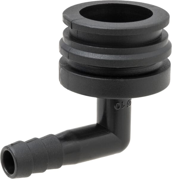 Gabelkupplung, Außengewinde, 90°, AF3, 10 mm, Schlauchanschluss 8420301