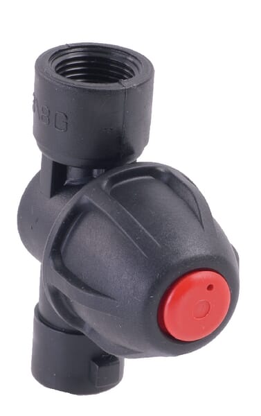 Düsenhalter 1/4" Innengewinde, Baugruppe mit 1 Düsenhalter und Tropfschutzventil 40228A5