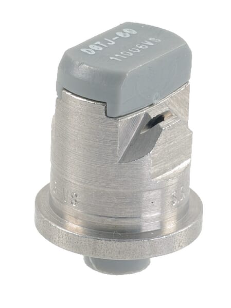 Doppelflachstrahldüse DGTJ 110° grau V2A DGTJ6011006VS