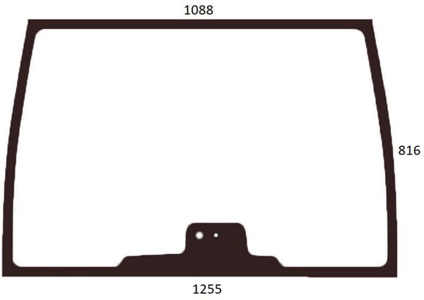 Kramp Frontscheibe G816810040050N
