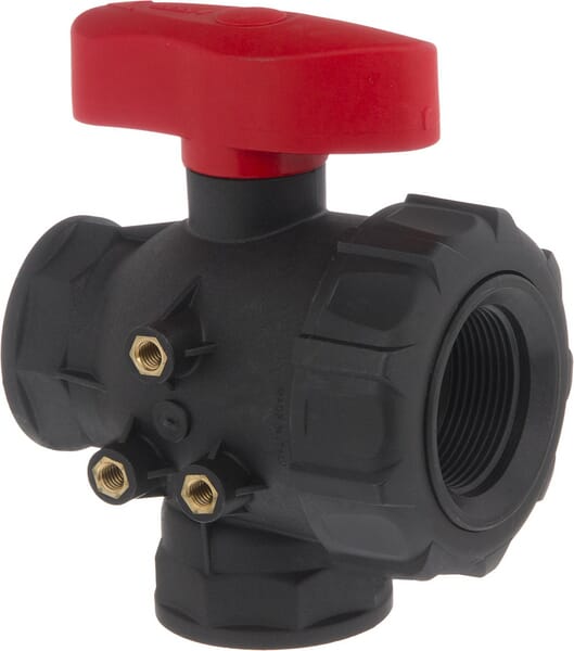 1 1/2" 3-Wege-Kugelhahn 45521116T