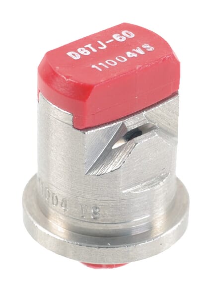 Doppelflachstrahldüse DGTJ 110° rot V2A DGTJ6011004VS