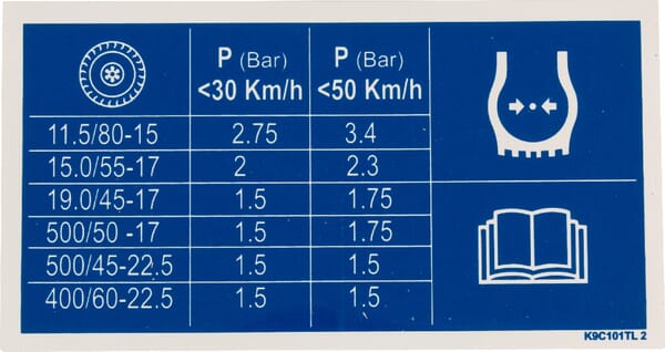 Abziehbild (K9C101TL) von Kuhn