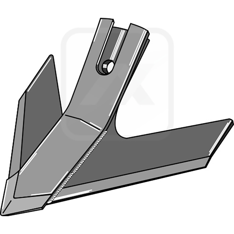 Landwirtschaft Bodenbearbeitung Grubber Schare & Leitbleche Schnell-Wechsel-Schar - 230mm Bourgault