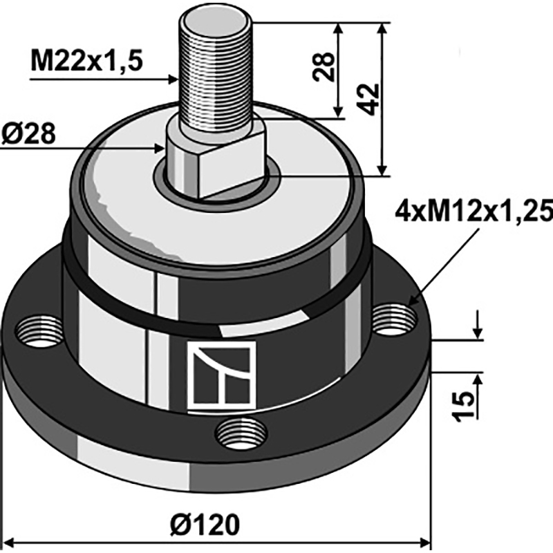 Landwirtschaft Bodenbearbeitung Scheibeneggen Zubehör Gülleeinsatz Lager