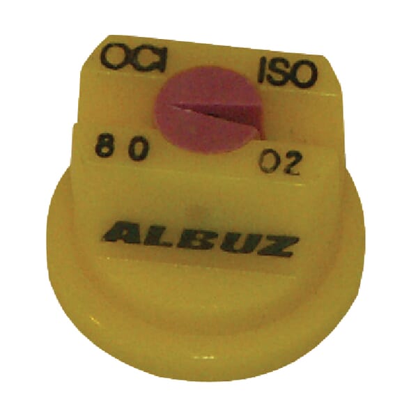 OCI8002 Randdüse OCI 80° gelb Keramik Randdüse OCI 80° gelb Keramik OCI8002