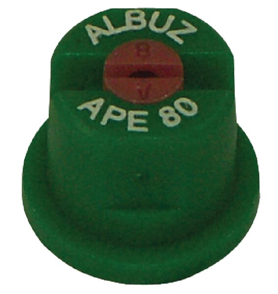 APE80GREEN Flachstrahldüse APE 80° grün Keramik Flachstrahldüse APE 80° grün Keramik APE80GREEN