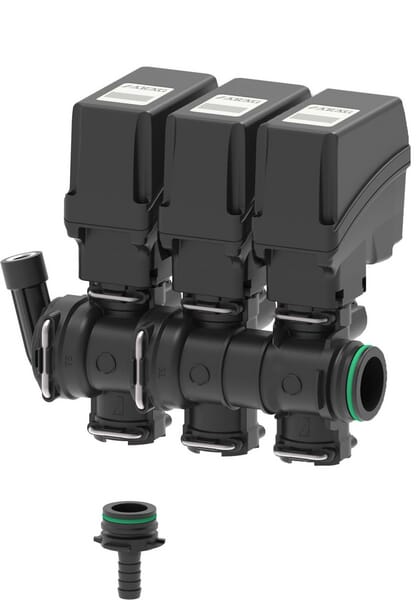 Bausatz Elektroventile 3 Abschnitte, T5 863T0030