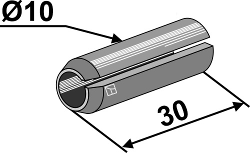 IHOF Spannstift - Ø10x30