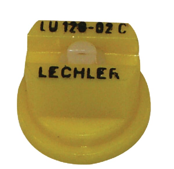 LU12002C Flachstrahldüse LU 120° gelb Keramik Flachstrahldüse LU 120° gelb Keramik LU12002C