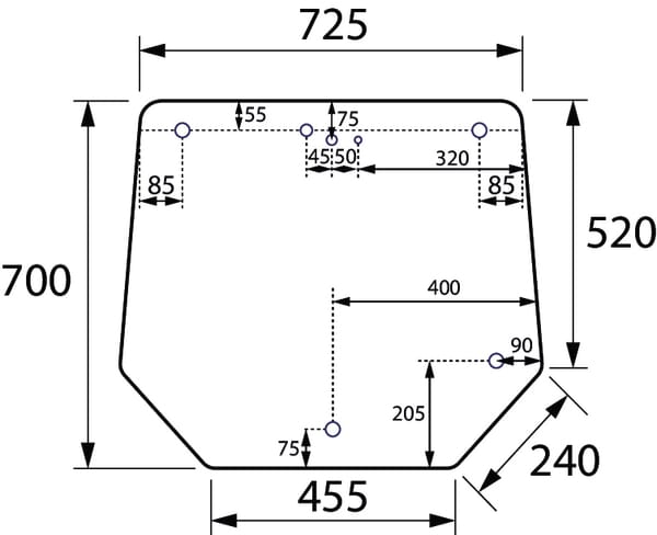 Heckfenster (VA374757) von Agco