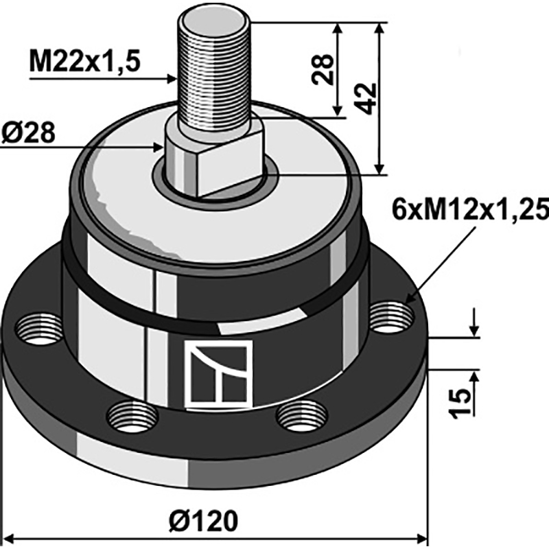 Landwirtschaft Bodenbearbeitung Scheibeneggen Zubehör Gülleeinsatz Lager