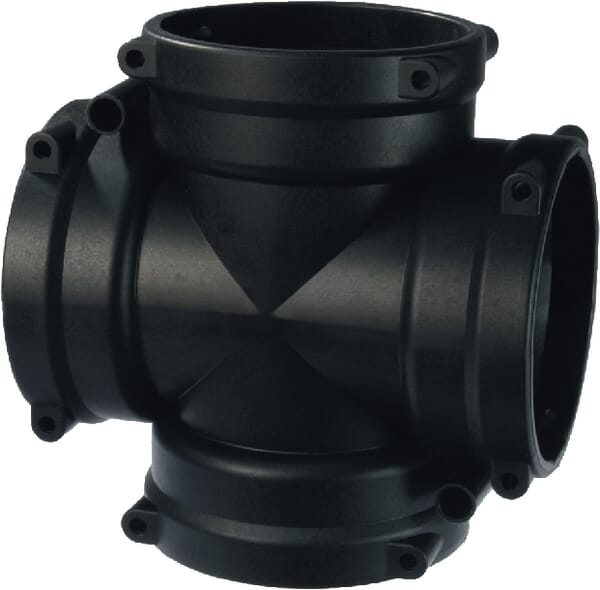 159099 4-Wege-Verschraubung 90° T9F 4-Wege-Verschraubung 90° T9F 159099