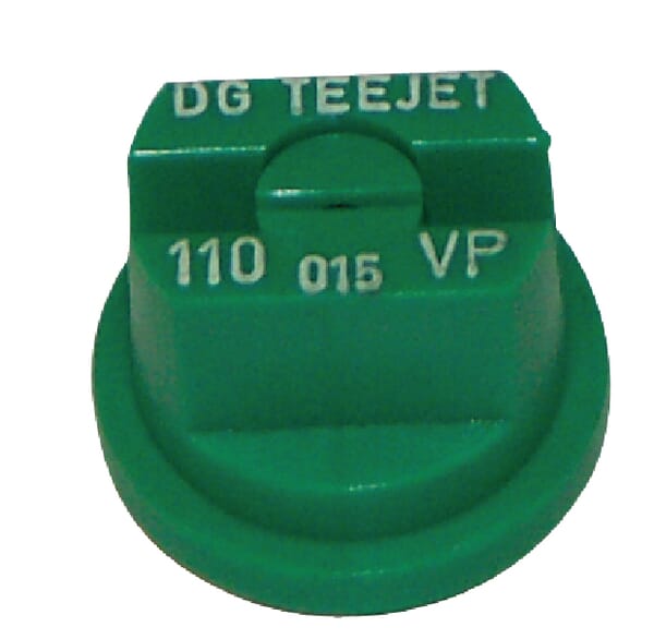 Flachstrahldüse DG 110° grün Kunststoff DG110015VP