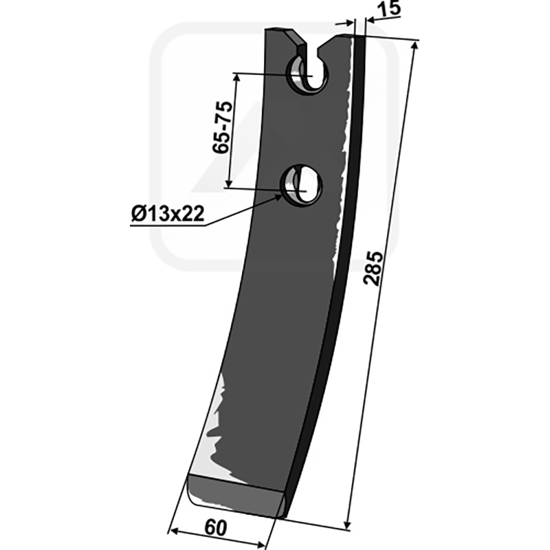 Landwirtschaft Bodenbearbeitung Grubber Schare & Leitbleche Scharspitze Strom|Bednar