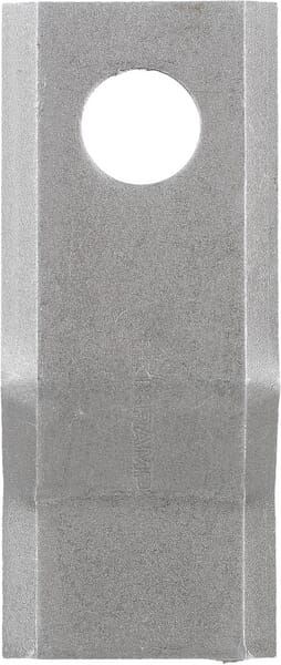434122KR Mähmesser links / rechts 120x50x4 mm, Bohrung Ø 21 mm, geeignet für Pöttinger, 25er-Packung Kramp Mähmesser links / rechts 120x50x4 mm, Bohrung Ø 21 mm, geeignet für Pöttinger, 25er-Packung 434122KR
