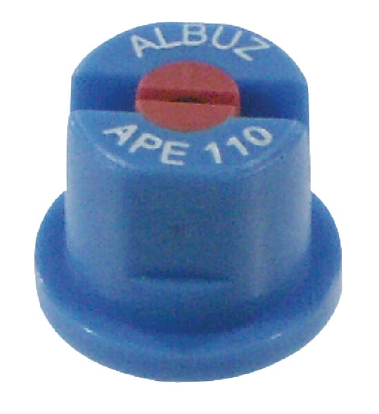 APE110BLUE Flachstrahldüse APE 110° blau Keramik Flachstrahldüse APE 110° blau Keramik APE110BLUE