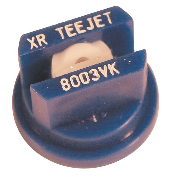 Flachstrahldüse XR 80° blau Keramik XR8003VK