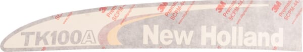 Aufkleber „New Holland TK100A“ (47133349) von New Holland