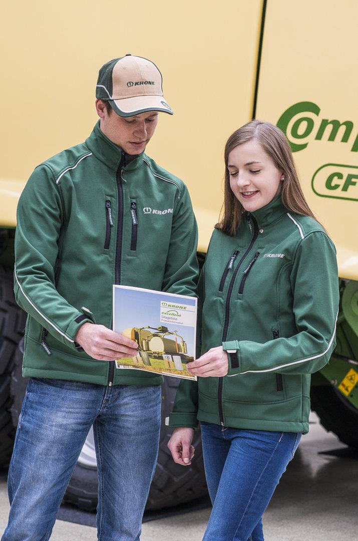 KRONE Softshelljacke M Grün KRONE Softshelljacke M Grün