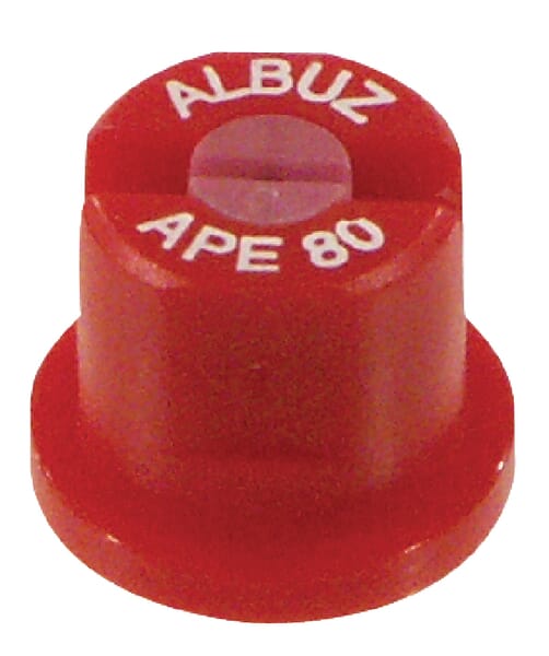 Flachstrahldüse APE 80° rot Keramik APE80RED