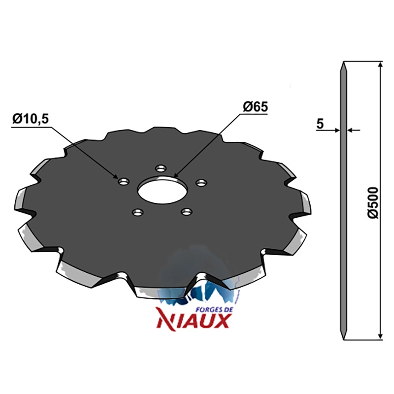 Landwirtschaft Bodenbearbeitung Scheibeneggen Sechscheibe gezackt Kuhn|Huard