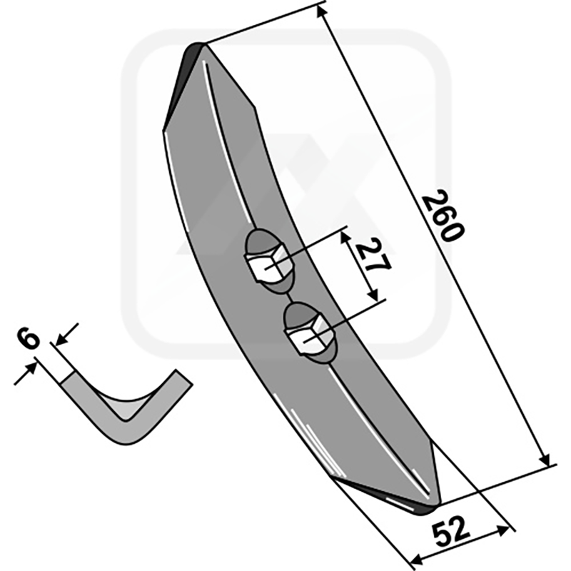 Landwirtschaft Bodenbearbeitung Grubber Schare & Leitbleche Schar 