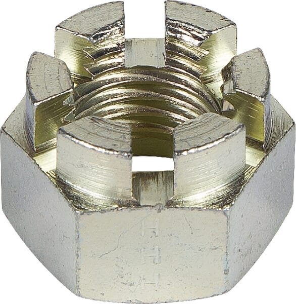 Kronenmutter m.Ansenkung M24 3030126