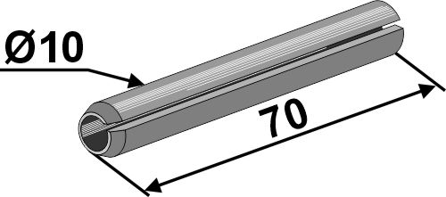 IHOF Spannstift - Ø10x70