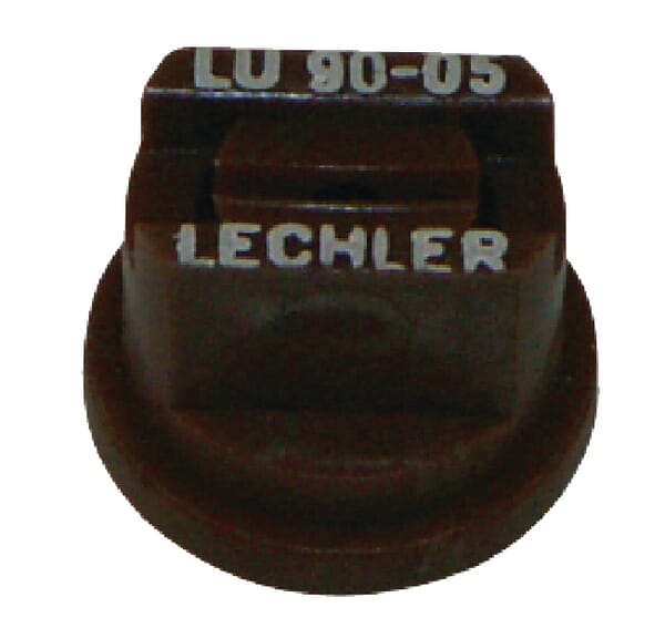 Flachstrahldüse LU 90° braun Kunststoff LU9005POM