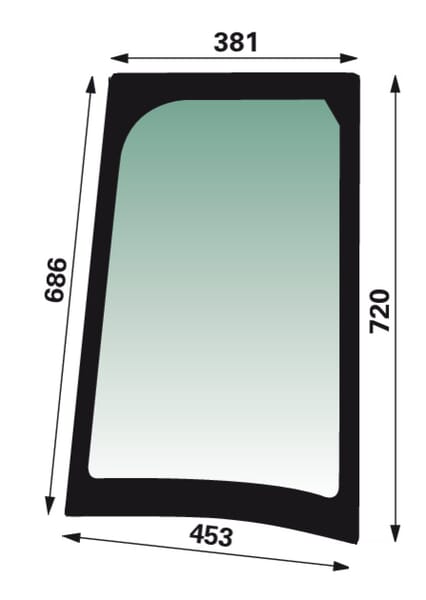 Seitenfenster CNH (87352417) von Case IH