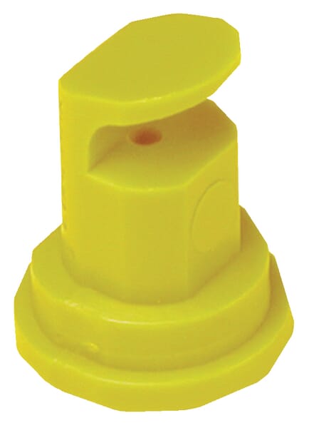 Flachstrahldüse AN Polijet 55° gelb Kunststoff ANO6
