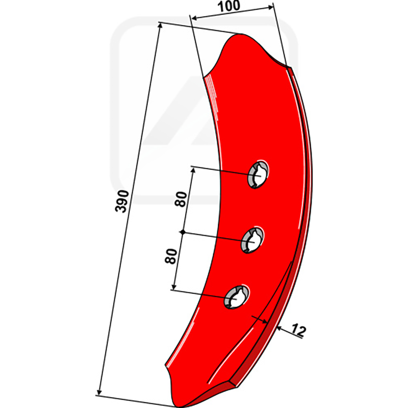 Landwirtschaft Bodenbearbeitung Grubber Schare & Leitbleche Scharspitze - links Landsberg