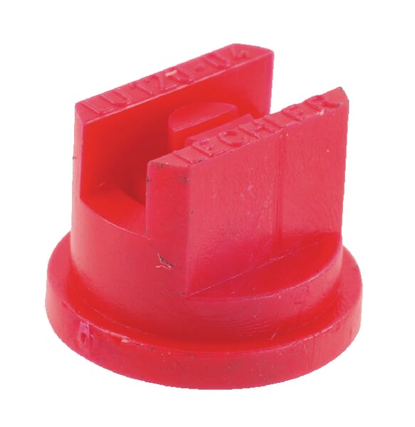 LU12004POM Flachstrahldüse LU 120° rot Kunststoff Flachstrahldüse LU 120° rot Kunststoff LU12004POM