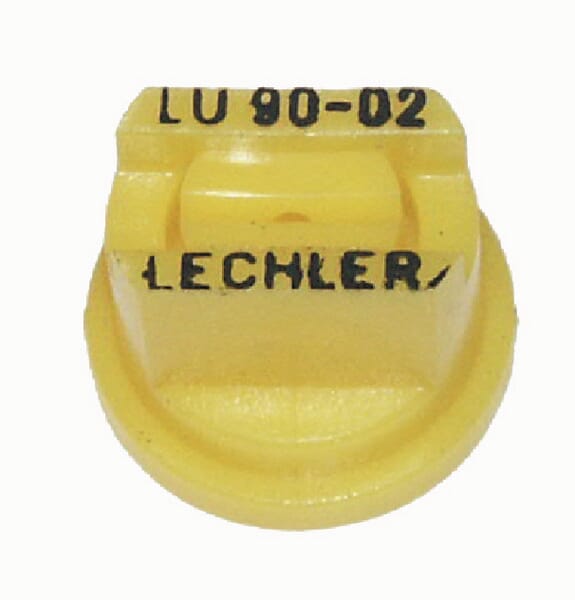 Flachstrahldüse LU 90° gelb Kunststoff LU9002POM