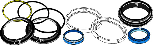 IHOF Dichtungssatz für hydraulische Oberlenker ab Bj. 96 bis heute