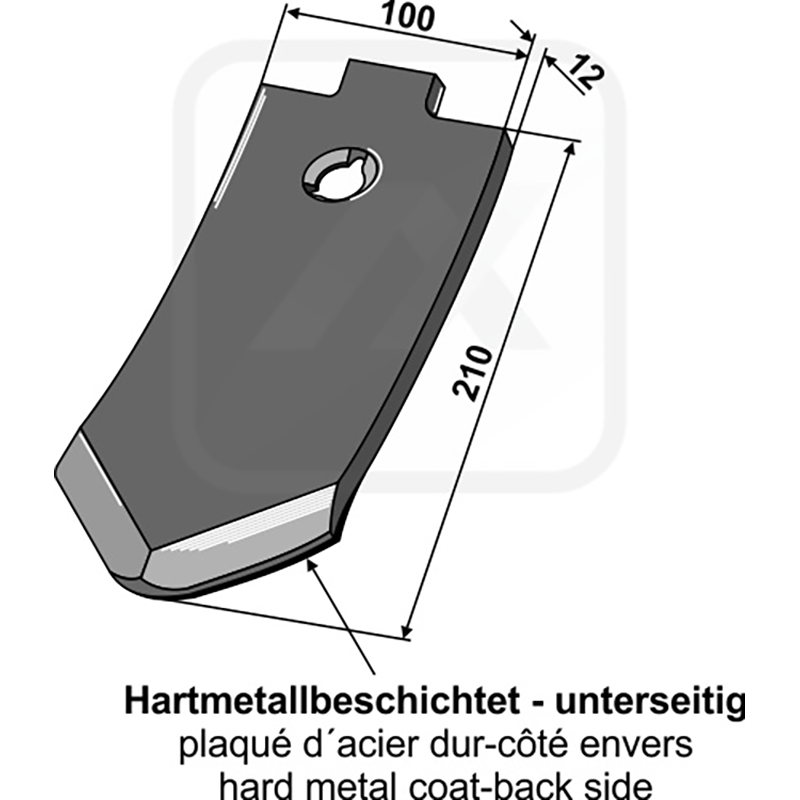 Landwirtschaft Bodenbearbeitung Grubber Schare & Leitbleche Scharspitze Komet