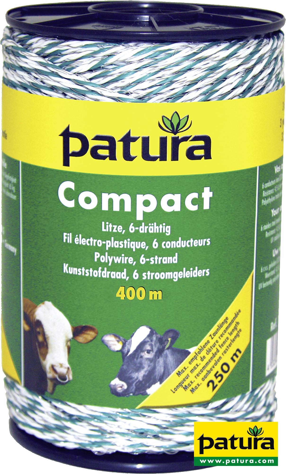 COMPACT LITZE 6NIRO 0,20MM WEISS-GRÜN