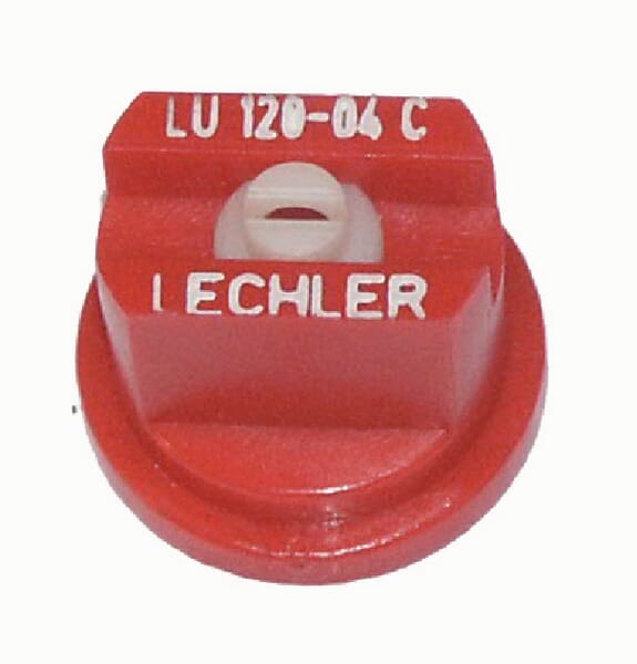 LU12004C Flachstrahldüse LU 120° rot Keramik Flachstrahldüse LU 120° rot Keramik LU12004C